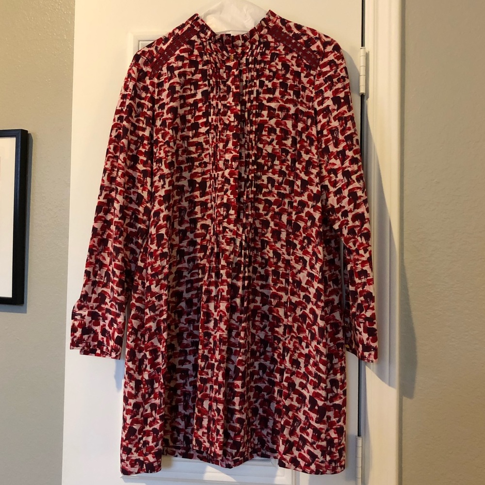 Kate Spade 100% Silk Red Dress